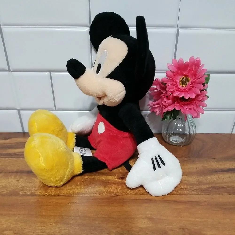 Disney‎ Store Classic Mickey Mouse Plush Toy Stuffed Animal 12 in.